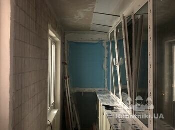 Ремонт балкона 7 кв.м.