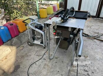 Машинна штукатурка стін. Робота на штукатурній станції Wagner PC 830