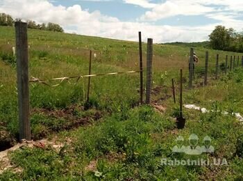 Установить забор из сетки казачка 7000 м.