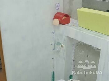 Укладка плитки в сан узле / Плиточные работы (Киев)