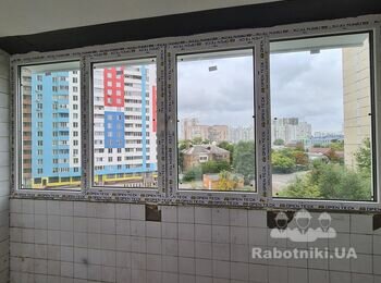 Штукатурка и покраска откосов после монтажа пластиковых окон