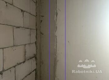 Ремонт внутреннего угла фасада в многоэтажном доме