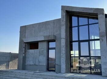 Утепление откосов, шпатлевка, краска (171 м.п.)