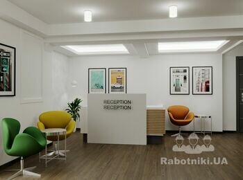 Капітальний ремонт офісного приміщення 120м2