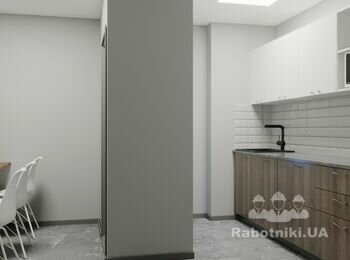 Капитальный ремонт офисного помещения 120м2