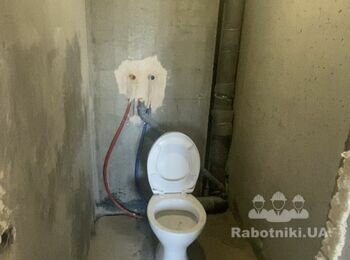 Плиточные работы в санузле