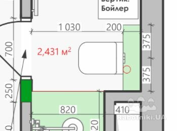 Укладка плитки в с/у 20м2