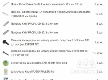 Монтаж гіпсокартонової стіни + завершення рукава