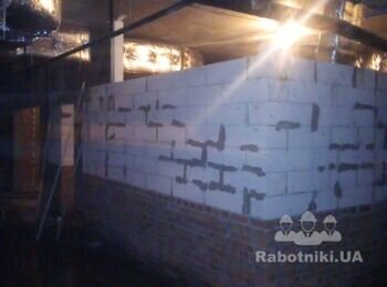 Кладка газоблока