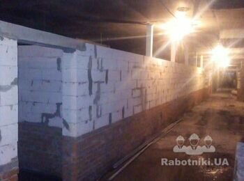 Кладка газоблоку