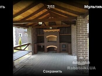 Сделать 2х скатную крышу в беседке