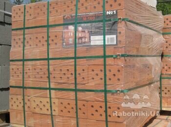 Кладка бани кирпича 6х6м (Киев, Осокорки), 250 мм стены + перегородки