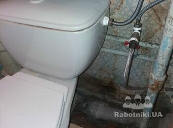 Демонтаж унитаза