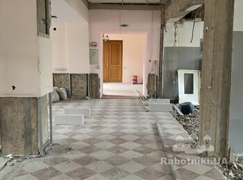 Разводка электрического кабеля в офисе ( проложить 2,5км кабеля +-)