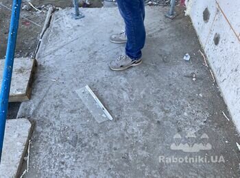 Сбить 3 см на 7 кВ метров стяжки