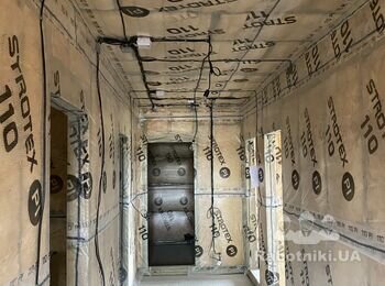 Полусухая стяжка - 100кв.м.