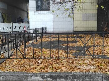 Установка секцій паркану в полісадник 28м.п.