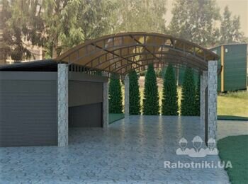 Потрібно залити майданчик під стоянку з навісом