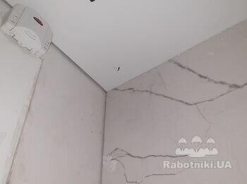 Замена полотна натяжной потолок 35-40 м2