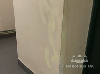 Ремонт 1-го этажа в подъезде до 15 м.кв. (новострой).