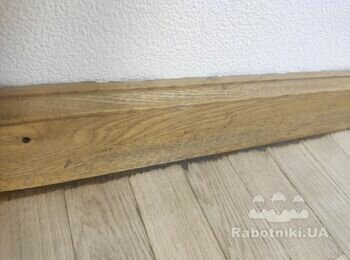 Терміново потрібні паркетники для шліфування та лакування плінтусу