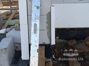 Фасад 1000 м2.пінопласт 10мм. 5мм. сітка бараник.