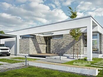 Устройство плоской кровли из ПВХ мембраны