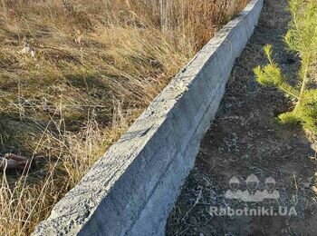 Потрібно змонтувати паркан . 100м