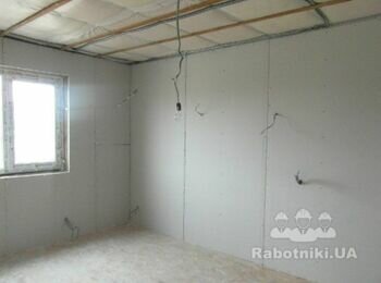 Отшпаклевать під фарбування 400 м. кв. стін