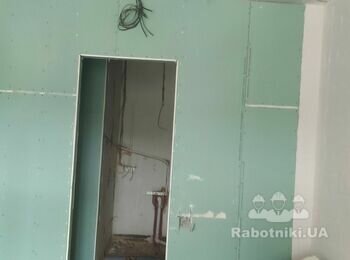 Монтаж гипсокартона 2000м2 в гостинице несколько этажей