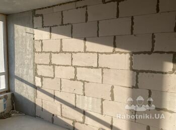 Демонтаж газобетонных перегородок