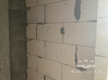 Демонтаж газобетонных перегородок