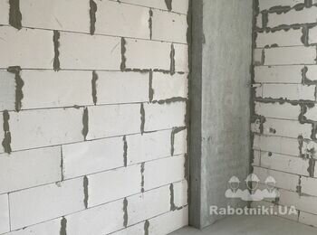 Демонтаж газобетонных перегородок