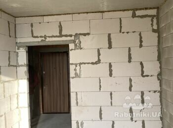 Демонтаж газобетонных перегородок