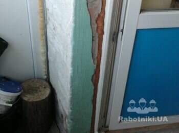Внешние откосы на балкон