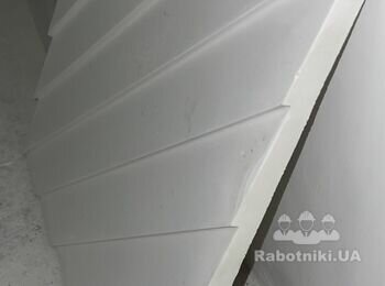 Монтаж 3D Гипсовых панелей (3.75 кв.м) с покраской