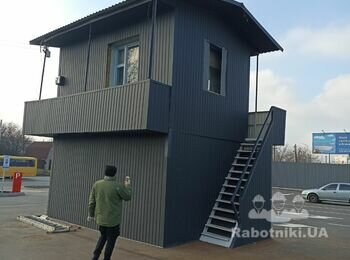 Ремонт домика охраны