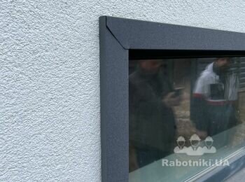 Сделать и смонтировать металической Откосы на дома.