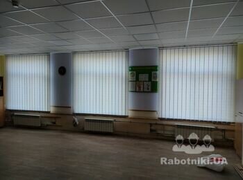 Монтаж 8,5 кв.м пластиковой вагонки в школе
