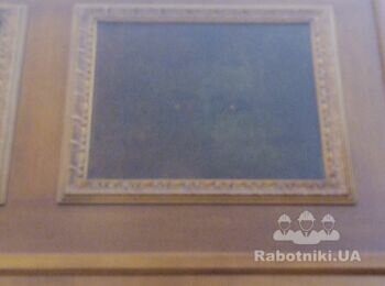 Замен фрагмента деревянной настенной панели