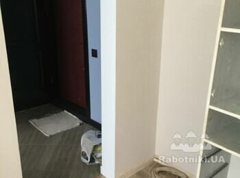 Монтаж пластикових дверей типу" Двері-гармошка " / без демонтажу