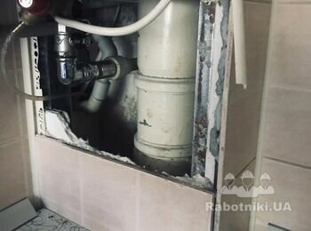 Встановити одну плитку на стіну