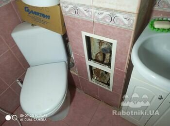 Замена стояка канализации