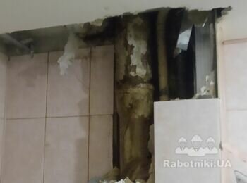 Замена стояка канализации