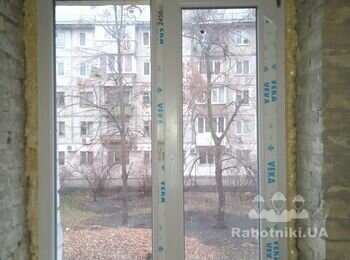 Штукатурка стін (фініш) + укоси