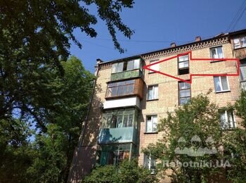 Ремонт старого балкона