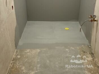Укладка плитки в санузлы около 60м2