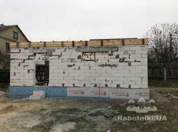 Покрівельної роботи, дах на гараж