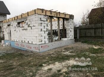 Покрівельної роботи, дах на гараж