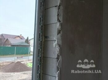 Откосы 56 м.п. по 150грн. м.п. Пуховка Броварской р-н